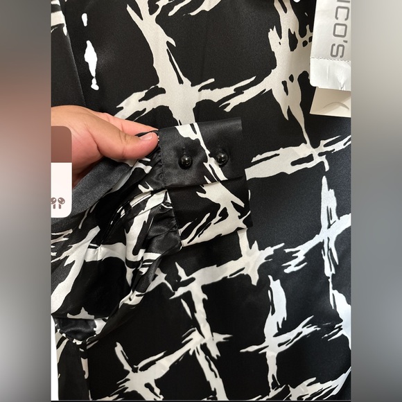 CHICOS,Chantelle,Cowl neck,Size 0,100% Polyester,NWT - Picture 11 of 13